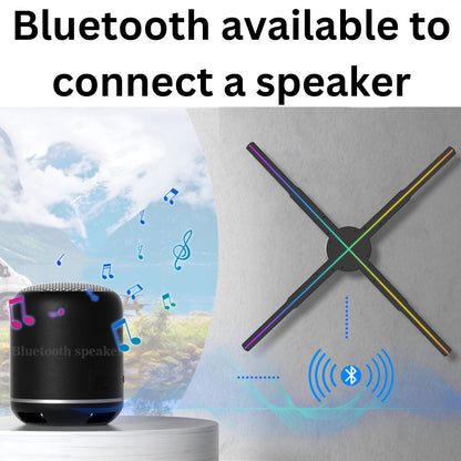 3D Fan Hologram Projector